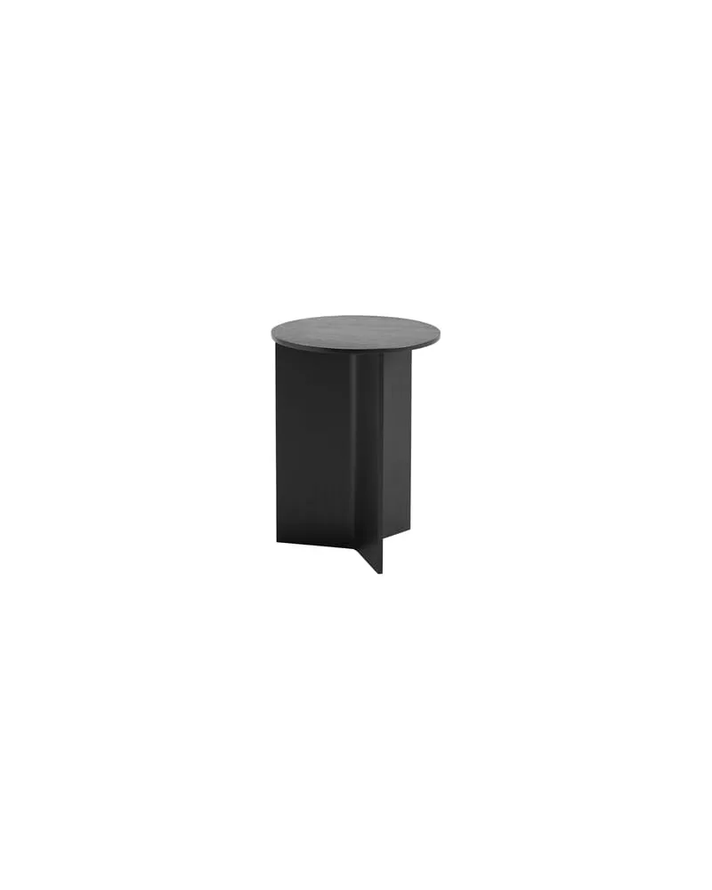 Hay Beistelltisch Slit - Schwarz - Eichenfurnier - Designer Hay Studio 