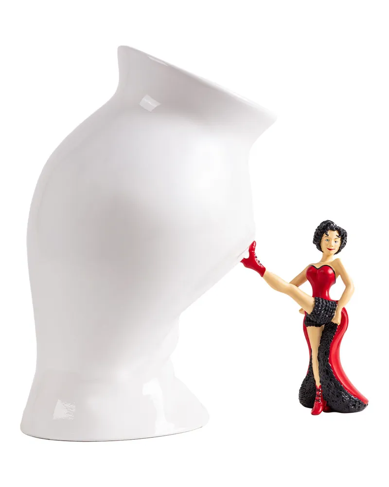 Seletti Vase Circus - Weiß - Porzellan - Designer Uto Balmoral 