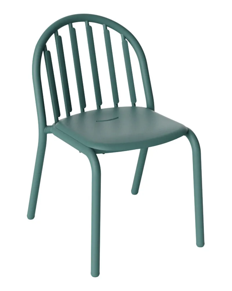 Fatboy Stapelbarer Stuhl Fred's - Blau - Aluminium 