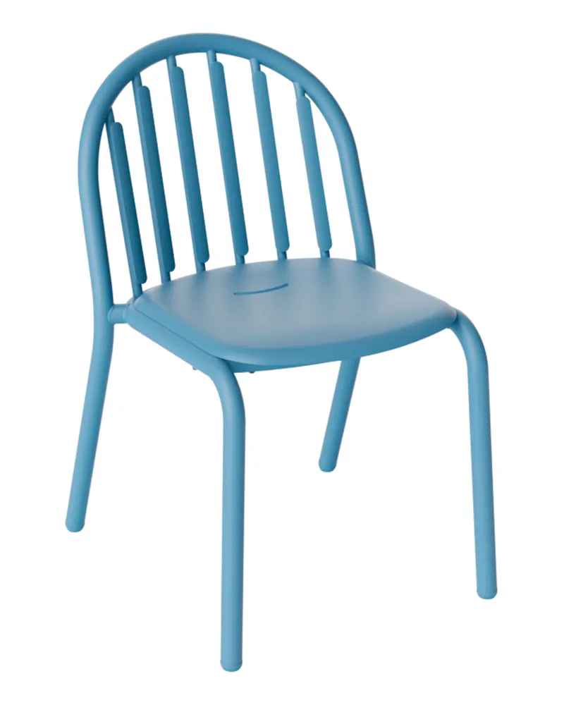 Fatboy Stapelbarer Stuhl Fred's - Blau - Aluminium 