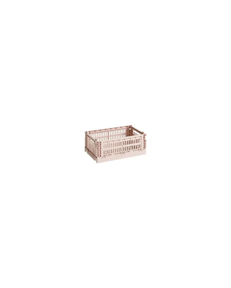 Hay Korb Colour Crate - Beige - Recyceltes Polypropylen - Designer Hay Studio 