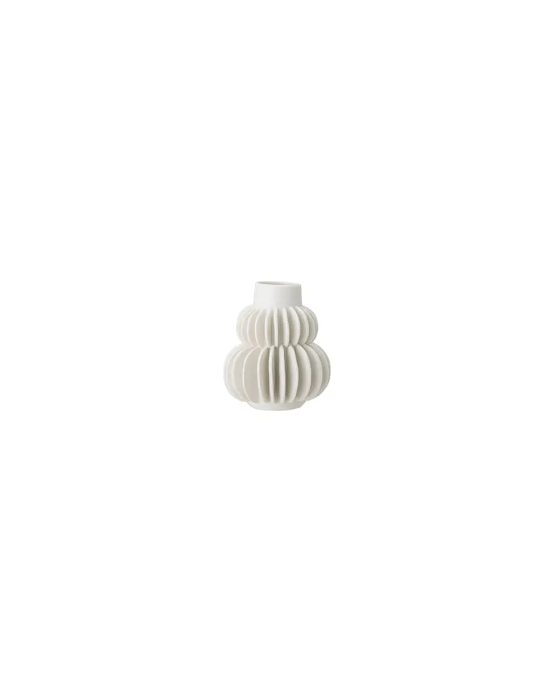 Bloomingville Vase Vases - Weiß - Sandstein 