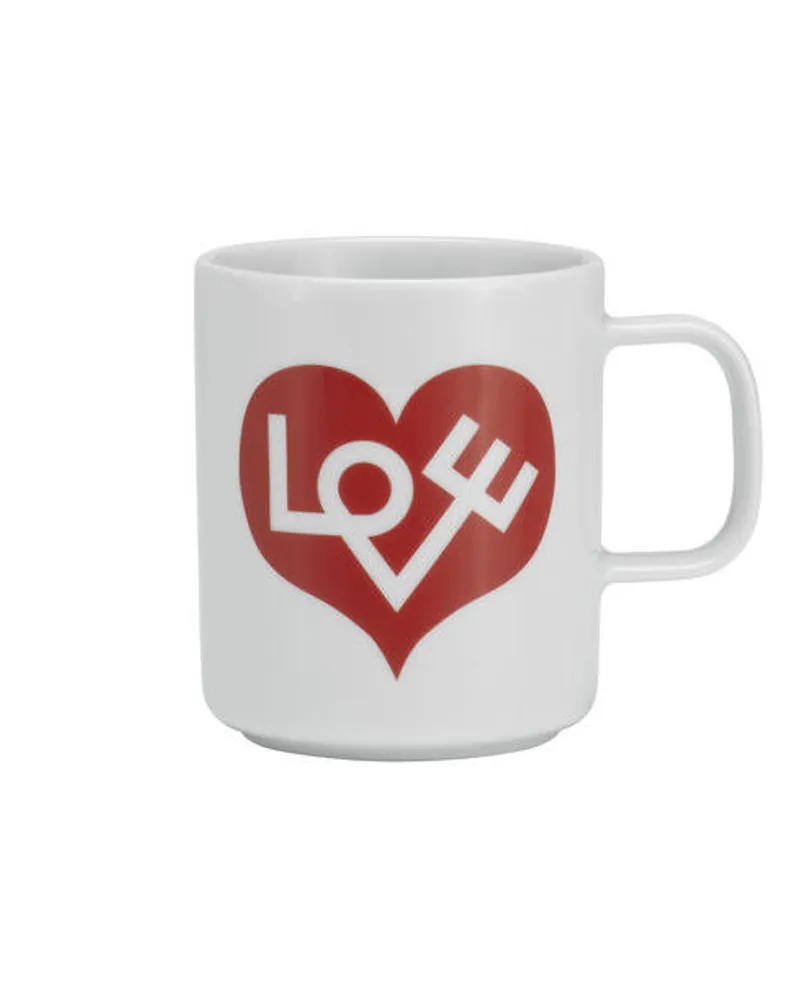 Vitra Becher Coffee Mugs - Gold - Porzellan - Designer Alexander Girard 