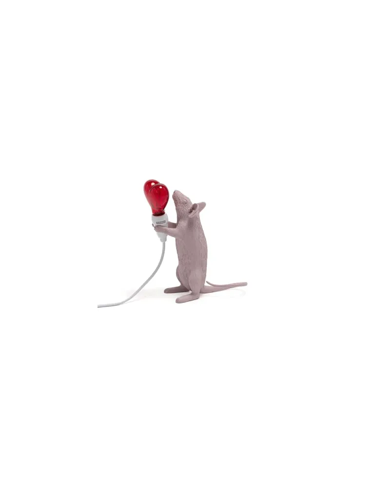Seletti Tischleuchte Animaux - Rosa - Harz - Designer Marcantonio 