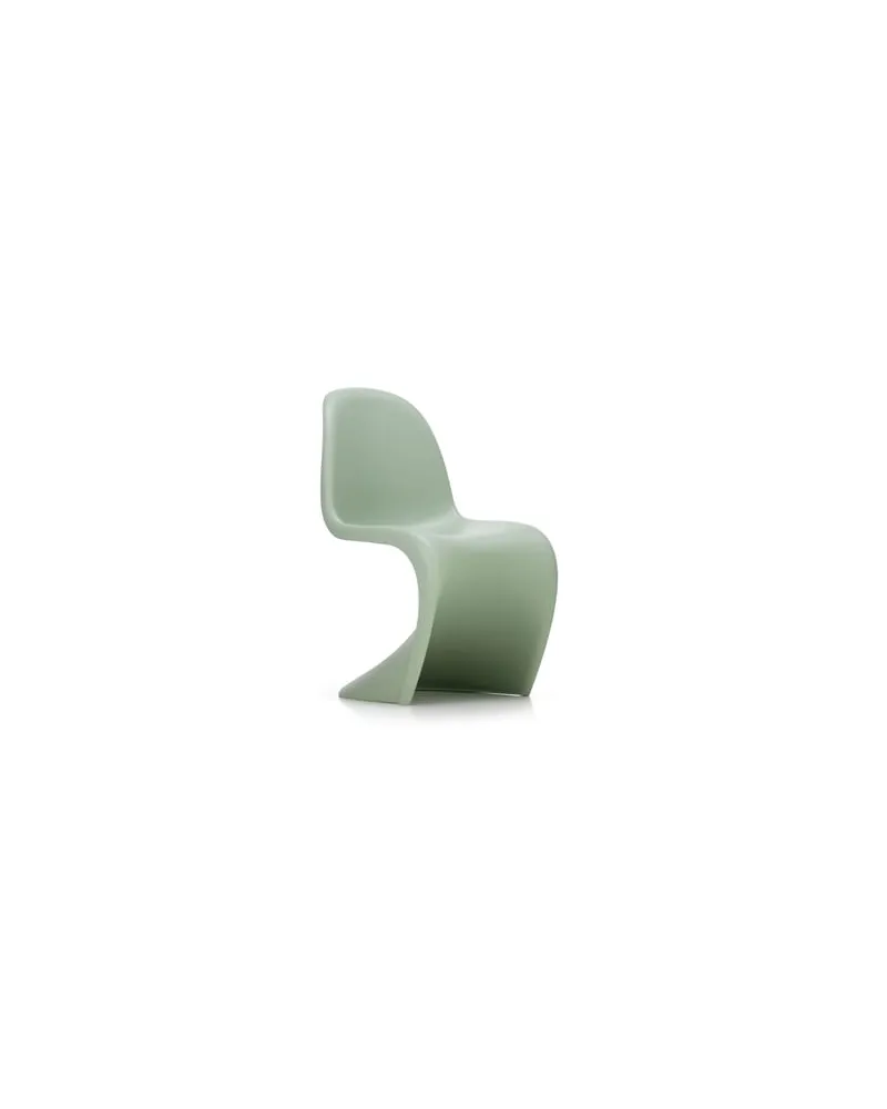 Vitra Stuhl Panton Chair - Grün - Gefärbtes Polypropylen - Designer Verner Panton 