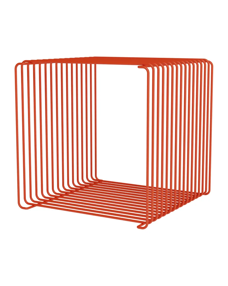 Montana Regal Panton - Orange - Lackierter Edelstahldraht - Designer Verner Panton 