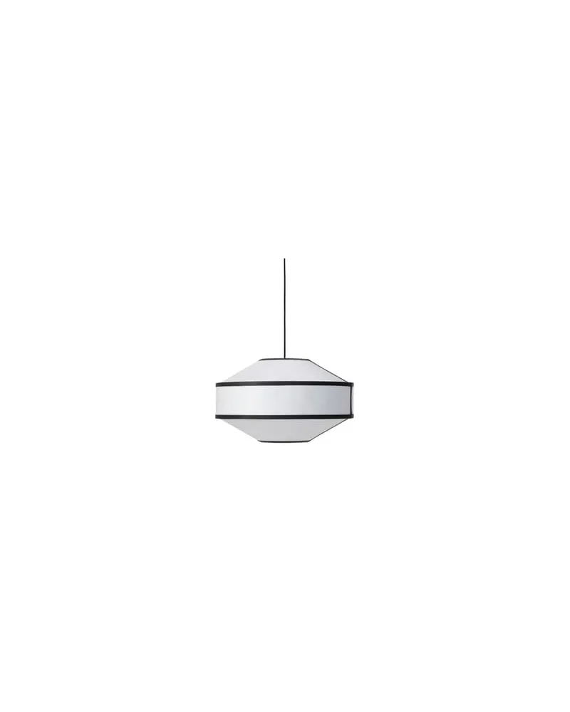 New Works Pendelleuchte Kite - Schwarz - Tyvek - Designer Panter & Tourron 
