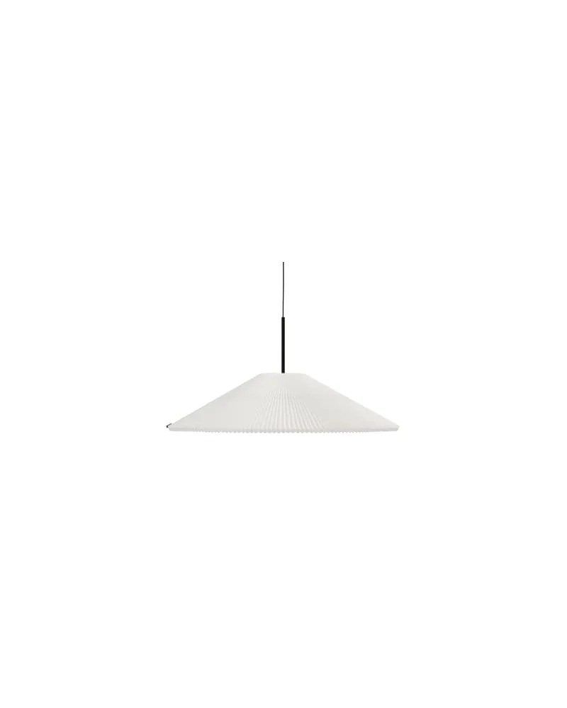 New Works Pendelleuchte Nebra - Weiß - Tyvek - Designer Lukas Bazle 