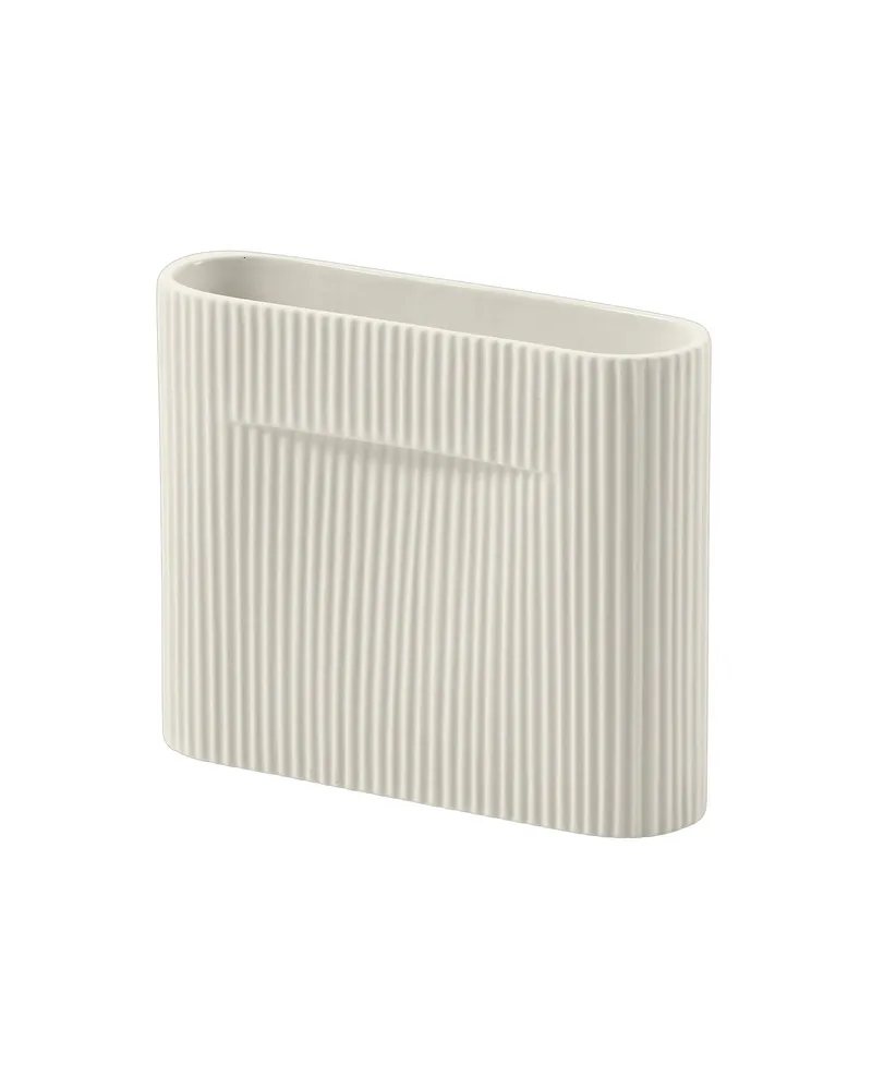 Muuto Vase Ridge - Beige - Fayence - Designer Studio Kaksikko 