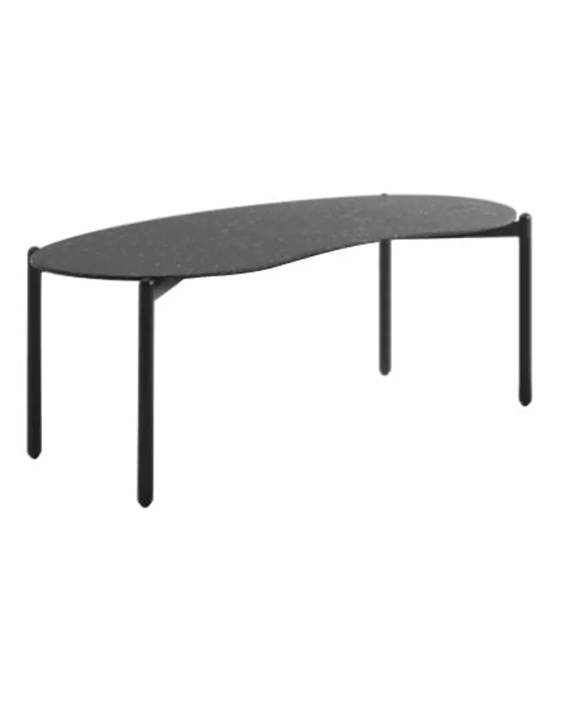 Kartell Couchtisch Undique - Schwarz - Sandstein - Designer Patricia Urquiola 
