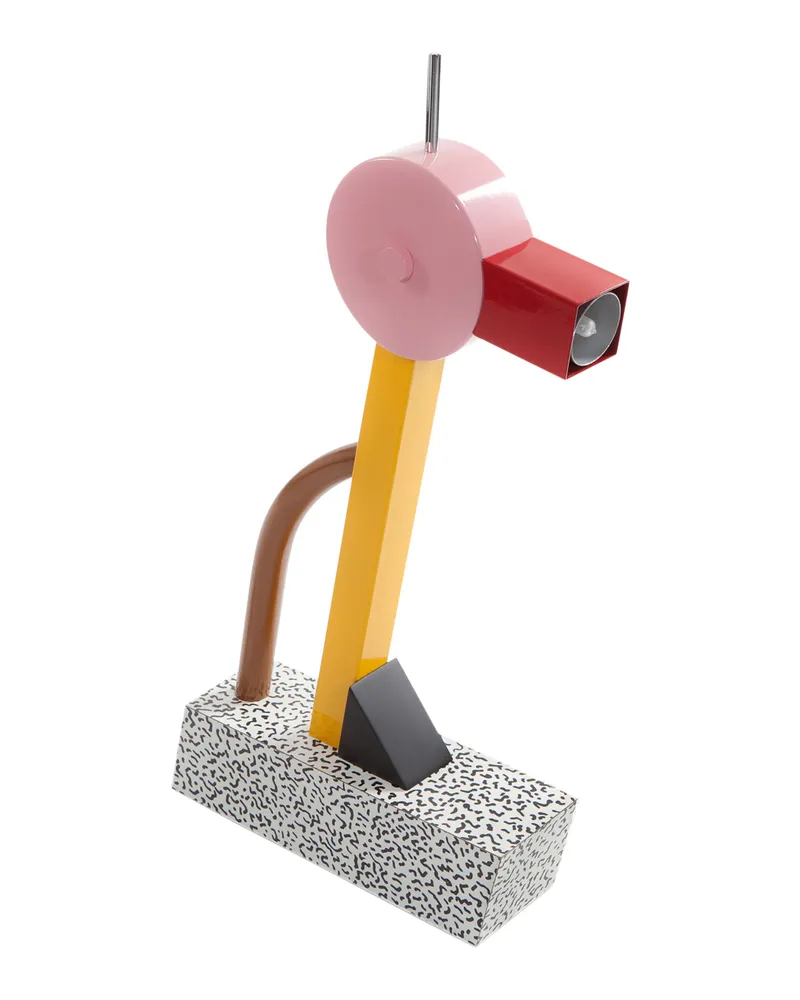 Memphis Milano Tischleuchte lampe - Bunt - Kunststofflaminat - Designer Ettore Sottsass 