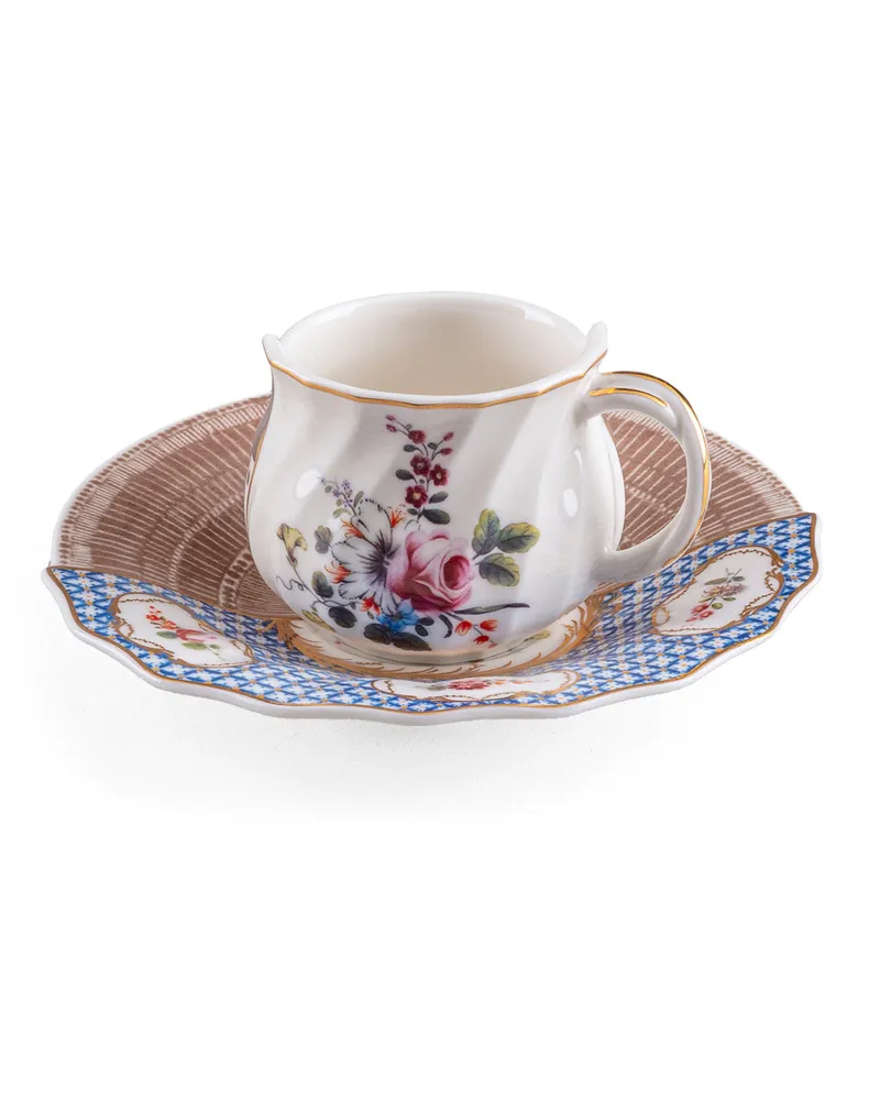 Seletti Kaffeetasse Hybrid - Bunt - Porzellan - Designer Studio CTRLZAK 