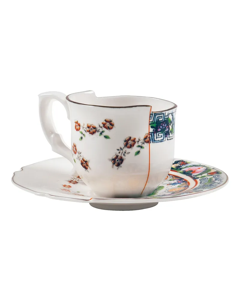Seletti Kaffeetasse Hybrid - Bunt - Porzellan - Designer Studio CTRLZAK 