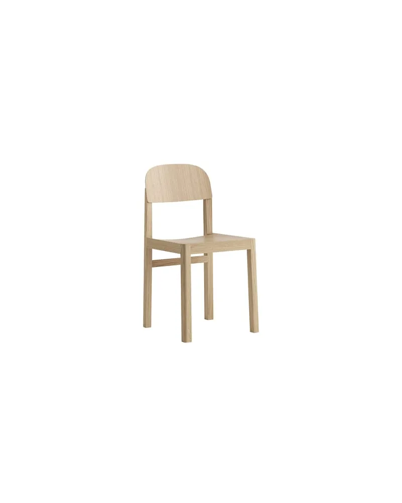 Muuto Stuhl Workshop - Holz natur - Eiche, hell - Designer Cecilie Manz 