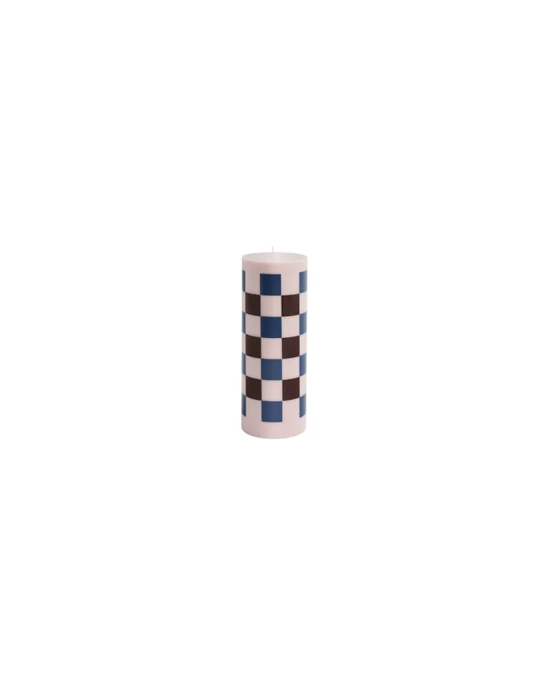 Hay Blockkerze Column - Bunt - Stearin 