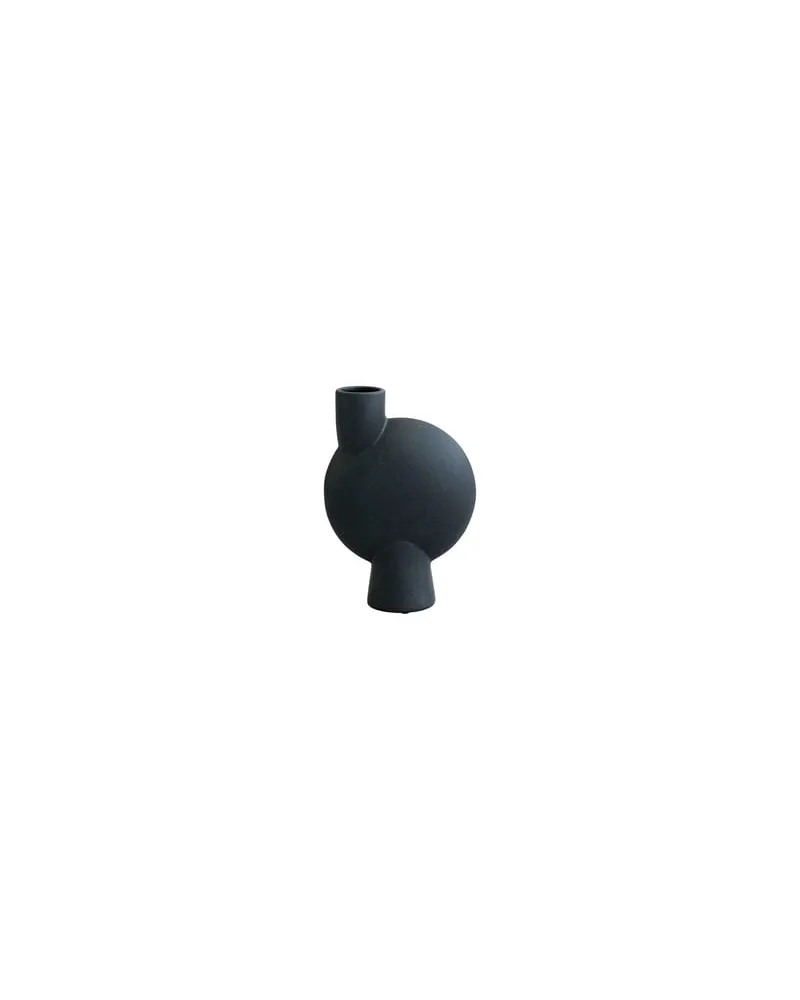 101 Copenhagen Vase Sphere - Schwarz - Keramik - Designer Tommy Hyldahl 
