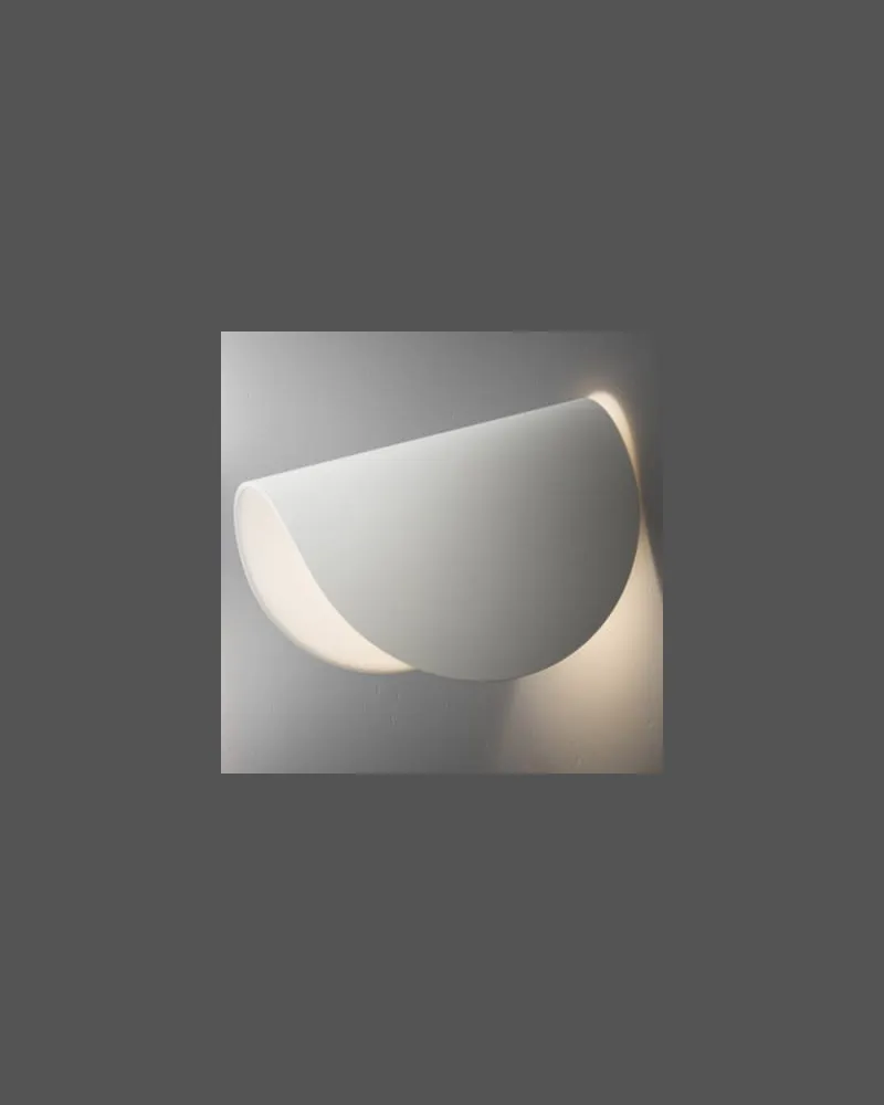 FontanaArte Drehbare Wandleuchte IO - Weiß - klarlackbeschichtetes Aluminium - Designer Claesson Koivisto Rune 