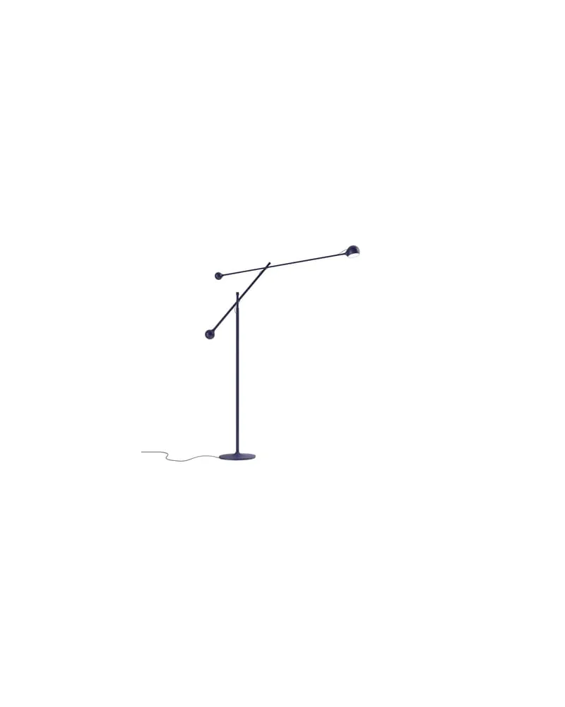 Artemide Stehleuchte Ixa - Blau - Technoplymer - Designer Foster & Partners 