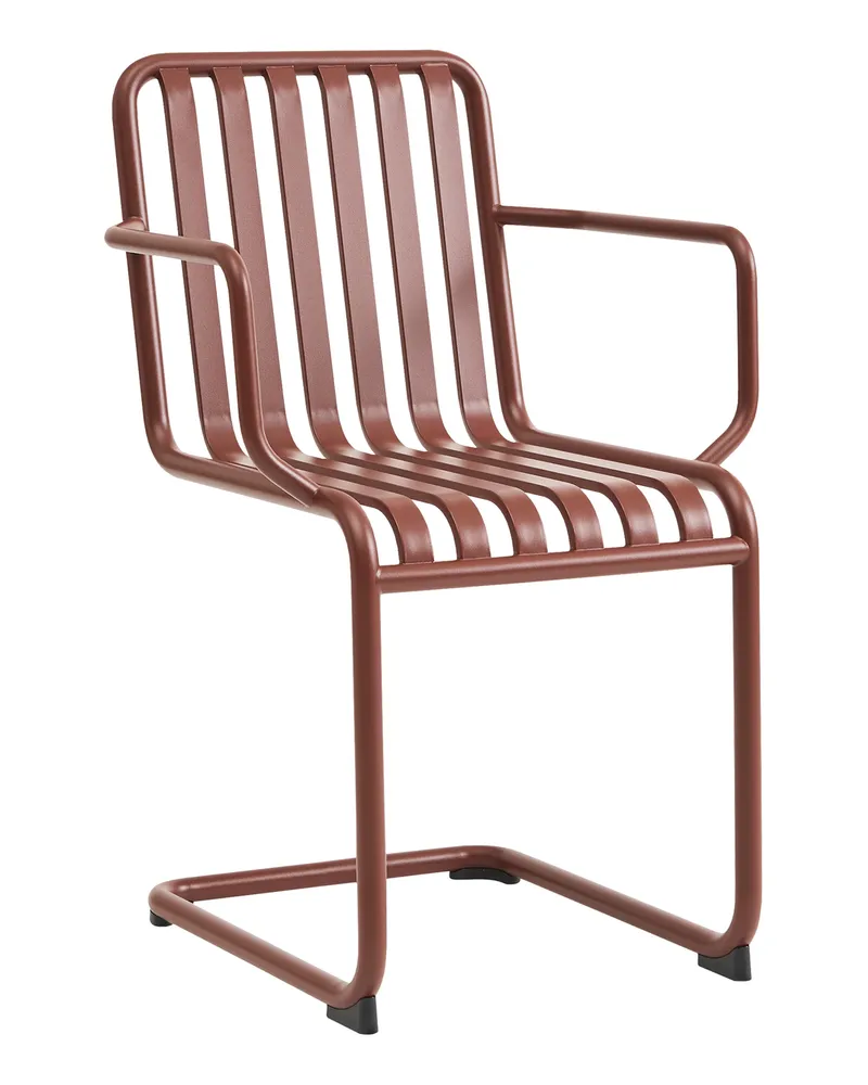 Hay Armlehnstuhl Palissade - Metall - Feuerverzinkter Stahl - Designer Ronan & Erwan Bouroullec 