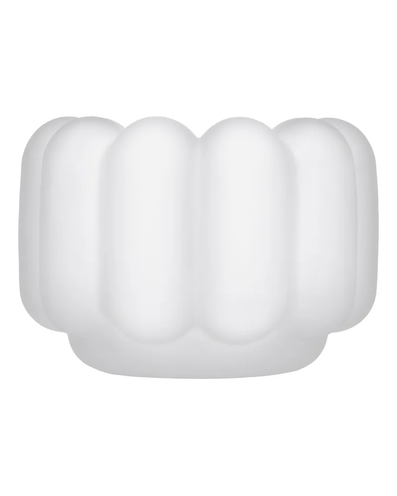 Tom Dixon Windlicht Press - Weiß - Pressglas - Designer Tom Dixon 