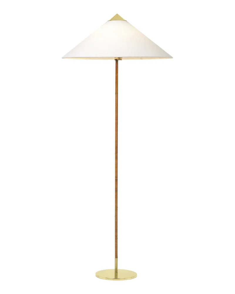 Gubi Stehleuchte Tynell - Beige - Rattan, natur - Designer Paavo Tynell 