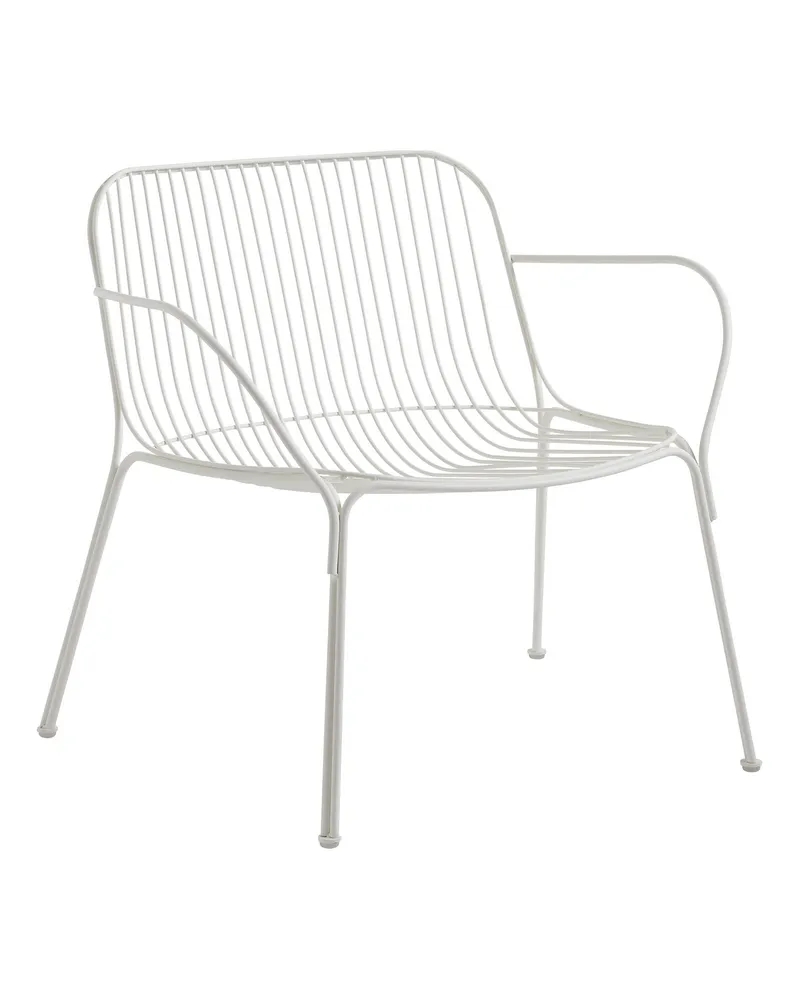 Kartell Lounge Sessel HiRay - Schwarz - bemalter galvanisierter Stahl - Designer Ludovica & Roberto Palomba 
