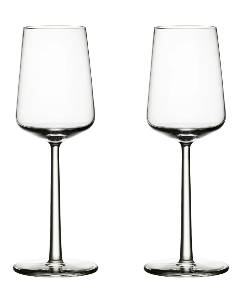 iittala Weißweinglas Essence - Transparent - Glas - Designer Alfredo Häberli 