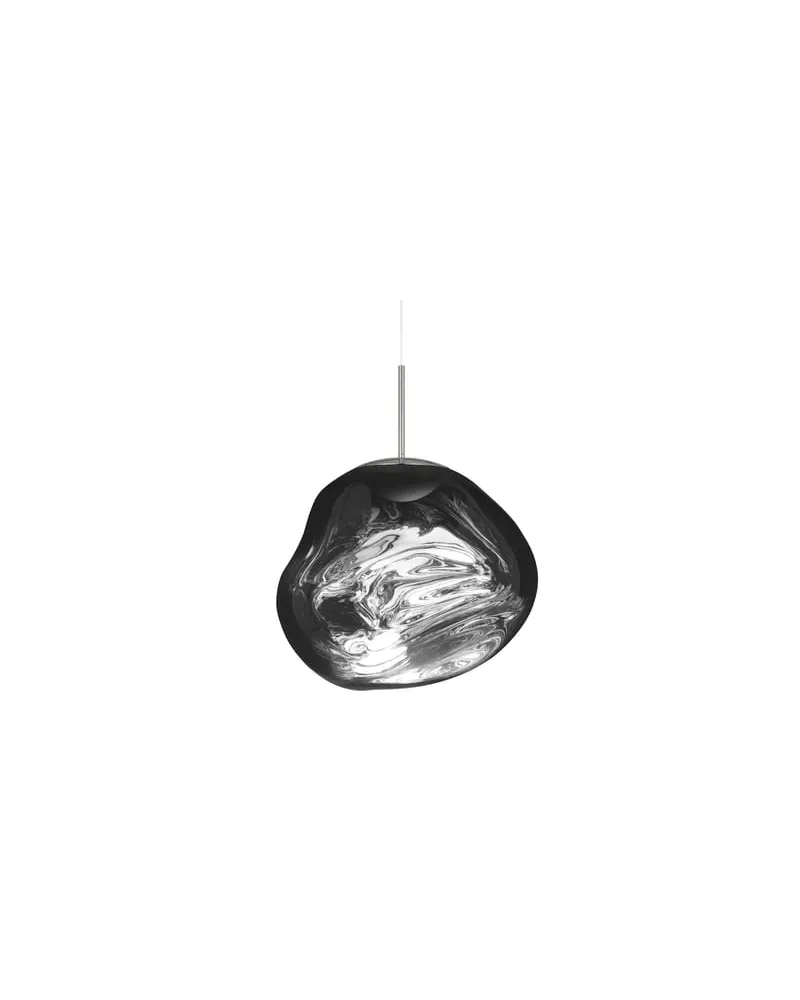 Tom Dixon Pendelleuchte Melt - Silber - Polykarbonat - Designer Tom Dixon 