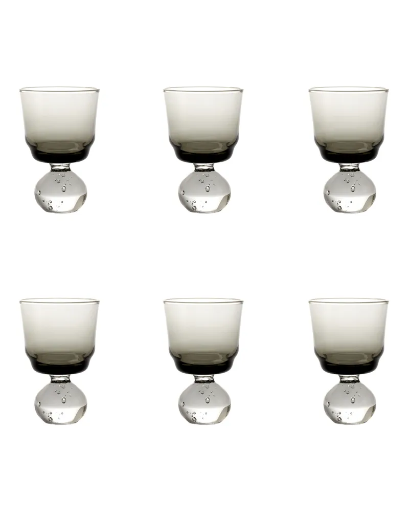 Serax Weinglas Eternal Snow - Grün - geblasenes Glas - Designer Bela Silva 