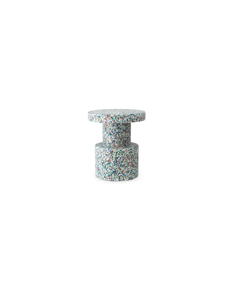 Normann Copenhagen Hocker Bit - Bunt - Recyceltes Polyethylen - Designer Simon Legald 