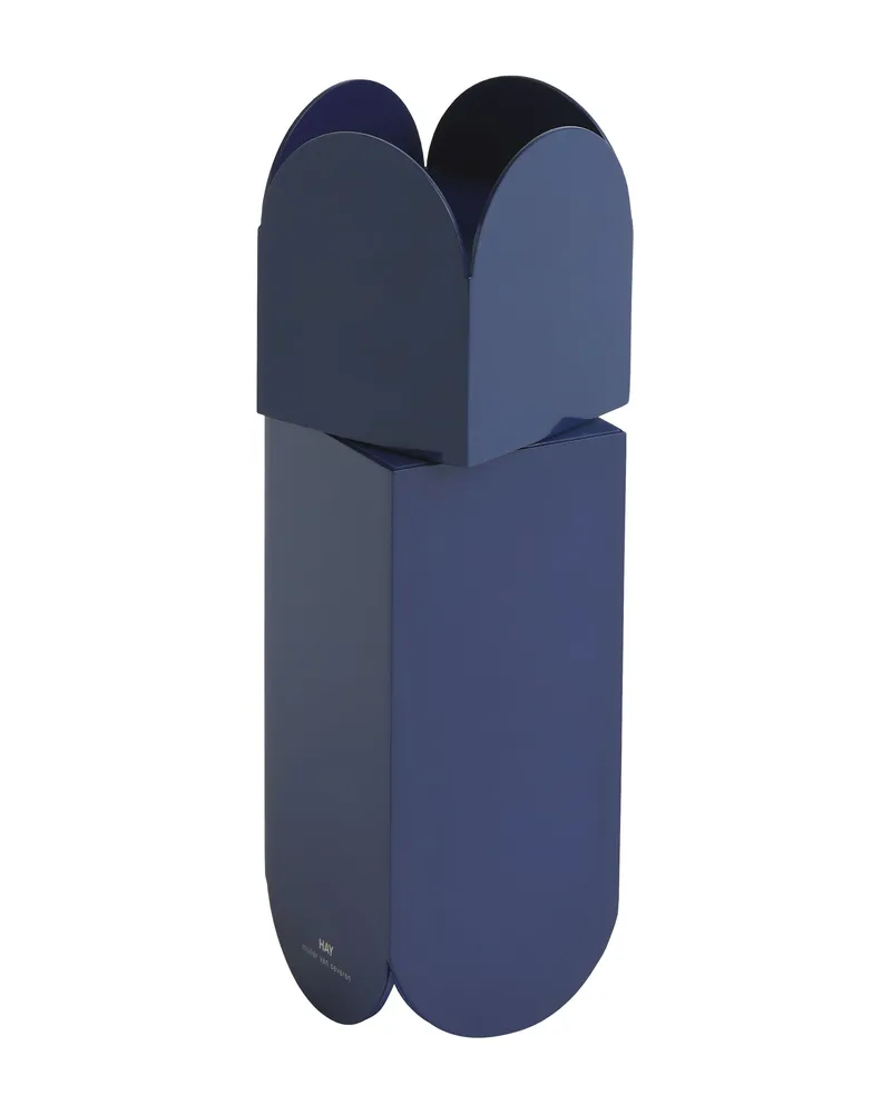 Hay Gewürzmühle Arcs - Blau - rostfreier Stahl - Designer Muller Van Severen 