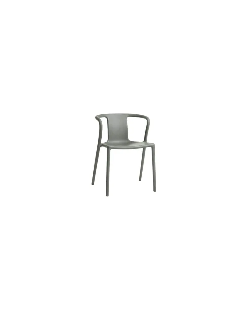 Magis Stapelbarer Sessel Air- - Grau - Recycelter Kunststoff - Designer Jasper Morrison 