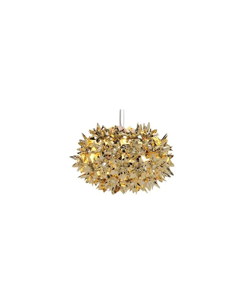 Kartell Pendelleuchte Bloom - Gold - Thermoplastisches Polykarbonat - Designer Ferruccio Laviani 