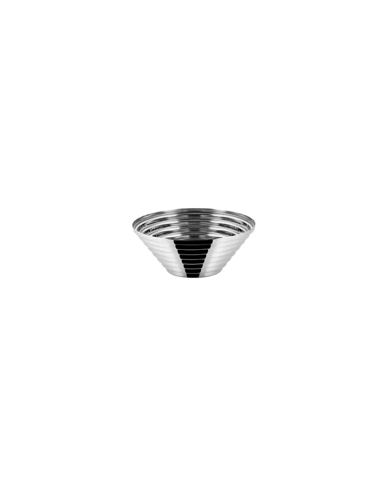 Alessi Korb Archivio - Silber - polierter rostfreier Stahl - Designer Giulio Confalonieri 