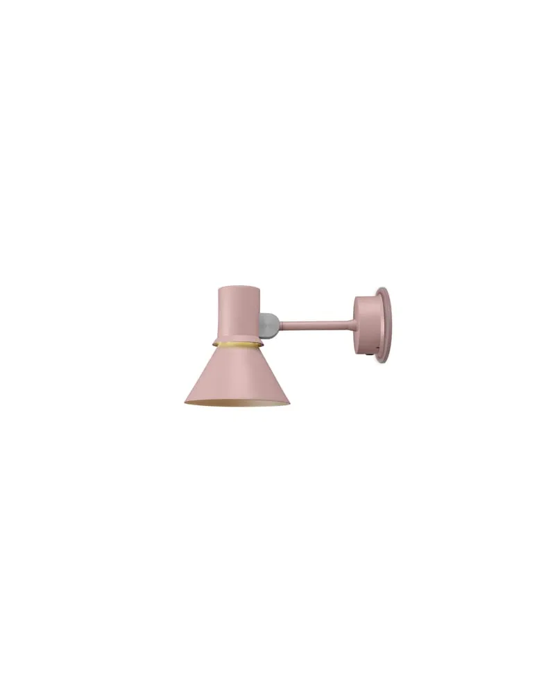Anglepoise Wandleuchte Type 80 - Rosa - Gusseisen - Designer Kenneth Grange 