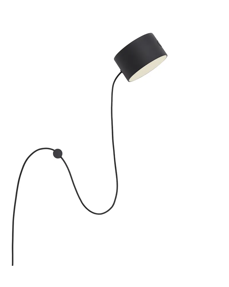 Muuto Drehbare Wandleuchte Post - Grün - lackierter Stahl - Designer Earnest Studio 