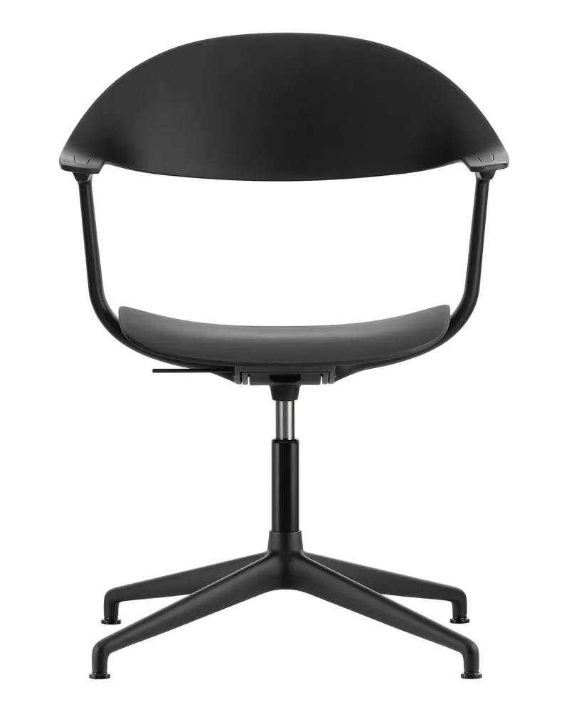 Vitra Drehsessel Mynt - Braun - Furnier - Designer Erwan Bouroullec 