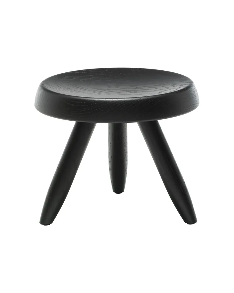 Cassina Hocker i Maestri - Holz natur - Massiver Canaletto-Nussbaum - Designer Charlotte Perriand 