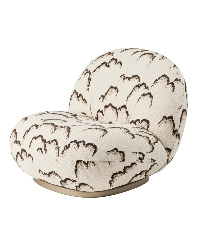 Gubi Gepolsterter Sessel Pacha - Beige - Schaumstoff - Designer Pierre Paulin 