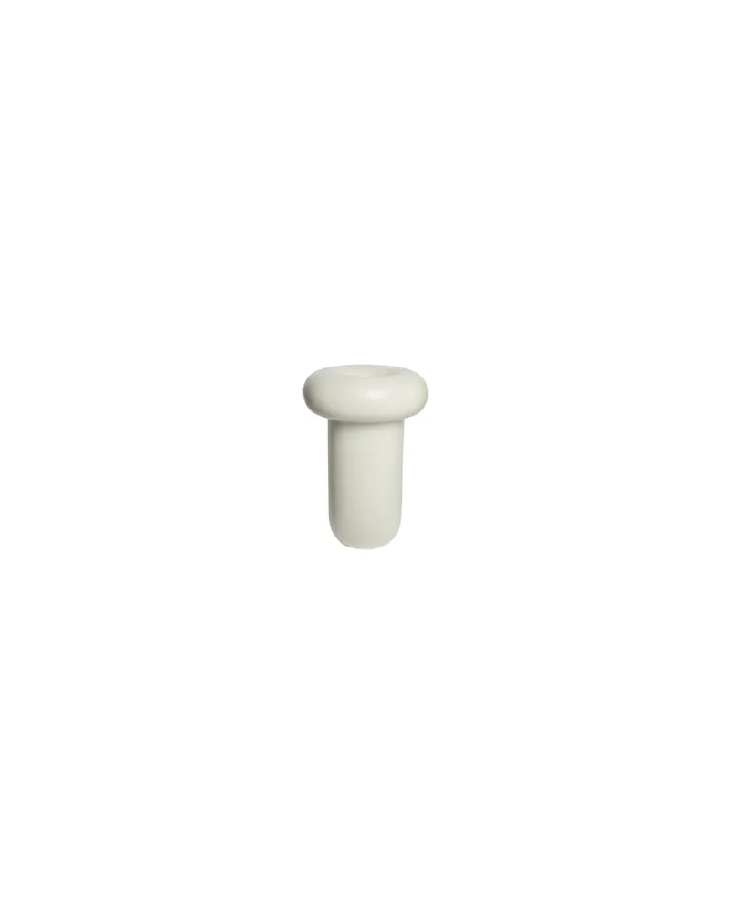 Toogood Vase Dough - Weiß - emaillierter Sandstein - Designer Faye Toogood 