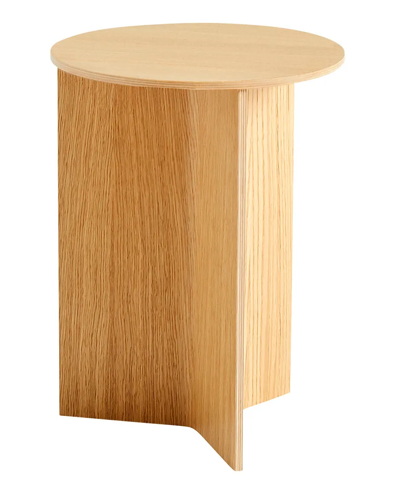 Hay Beistelltisch Slit - Holz natur - Nussbaumfurnier - Designer Hay Studio 