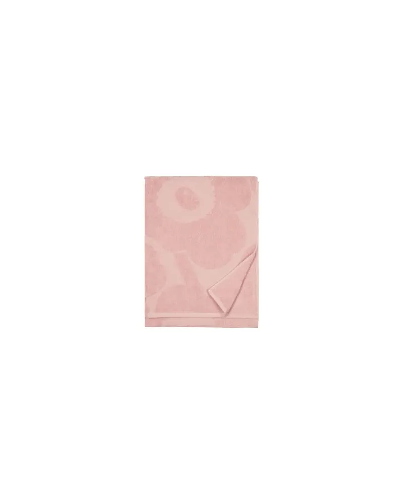 Marimekko Badetuch Serviettes - Rosa - Baumwollfrottee - Designer Maija Isola 