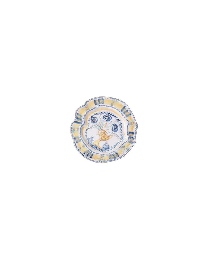 Seletti Teller Classic on acid - Gelb - Feines Porzellan - Designer Diesel Creative Team 