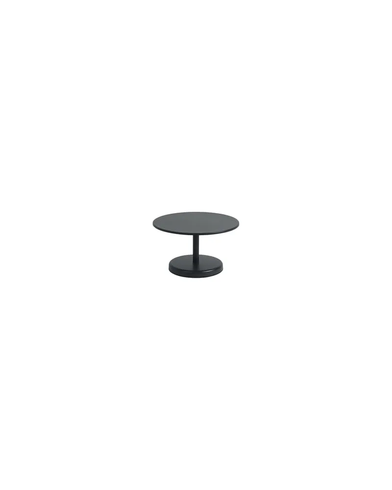 Muuto Couchtisch Linear - Schwarz - Stahl - Designer Thomas Bentzen 