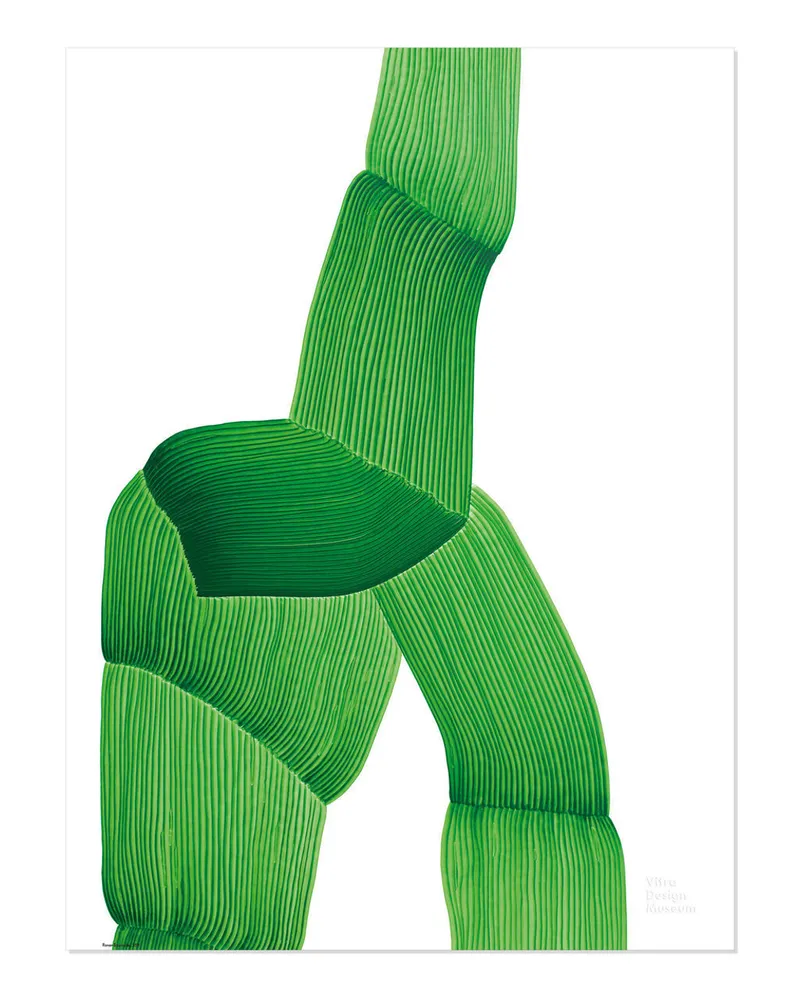 Vitra Poster Affiches Ronan - Orange - Papierfaser - Designer Ronan Bouroullec 