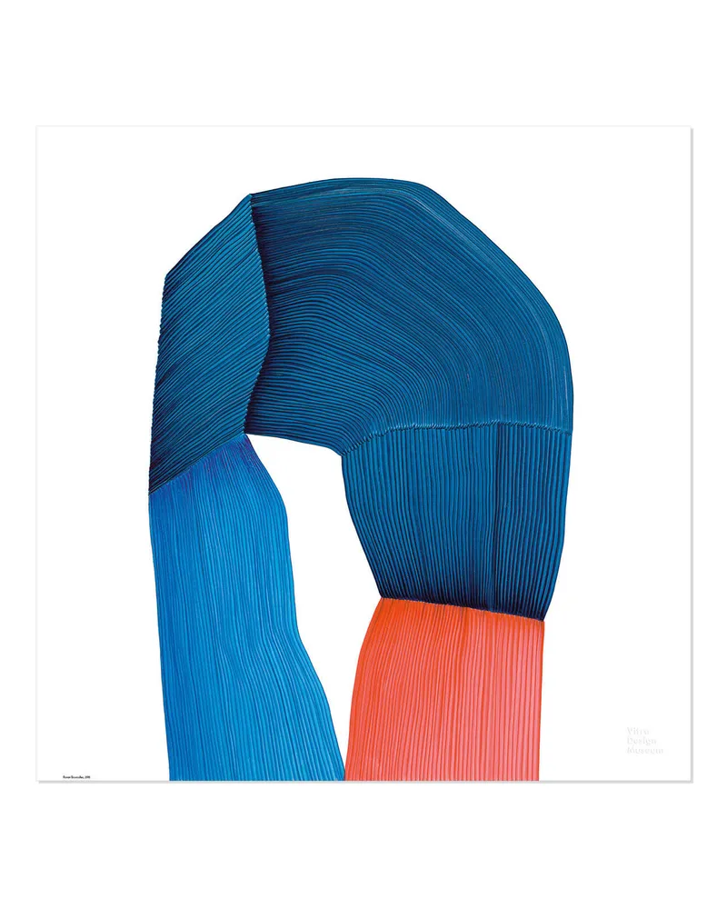 Vitra Poster Affiches Ronan - Orange - Papierfaser - Designer Ronan Bouroullec 