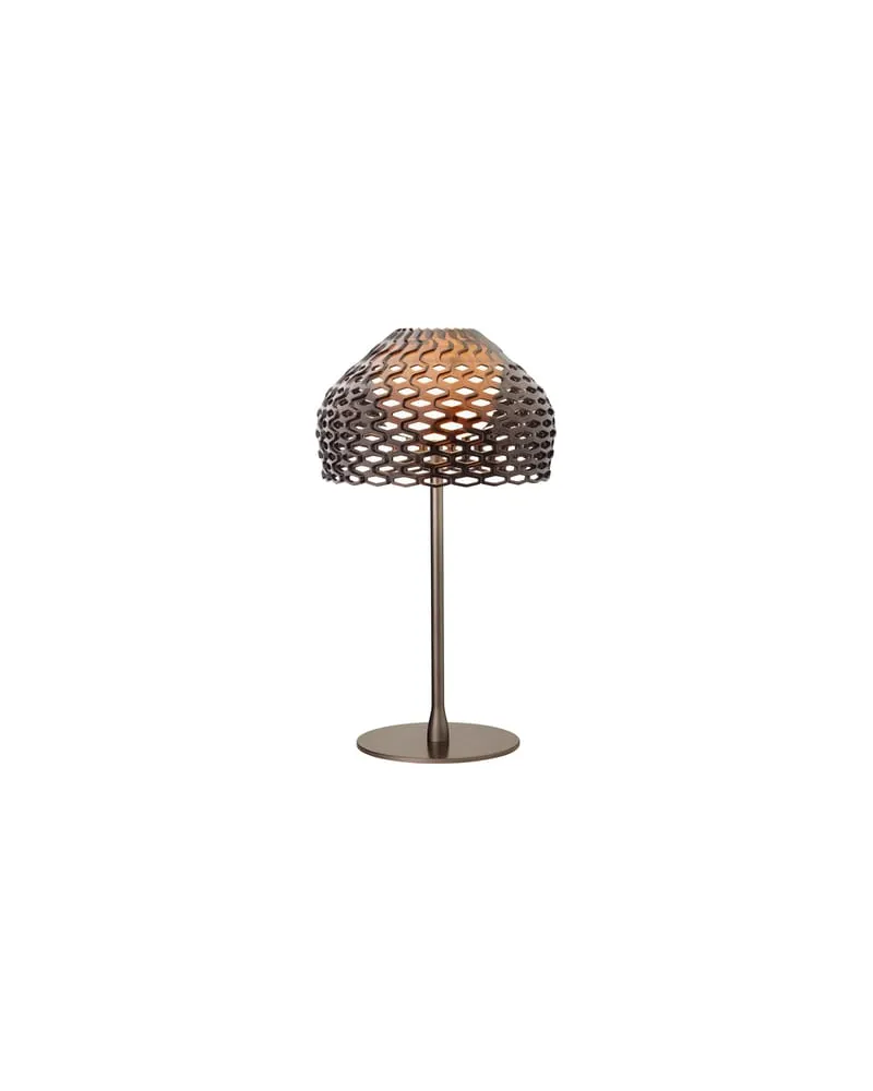 Flos Tischleuchte Tatou - Grau - Methacrylate - Designer Patricia Urquiola 