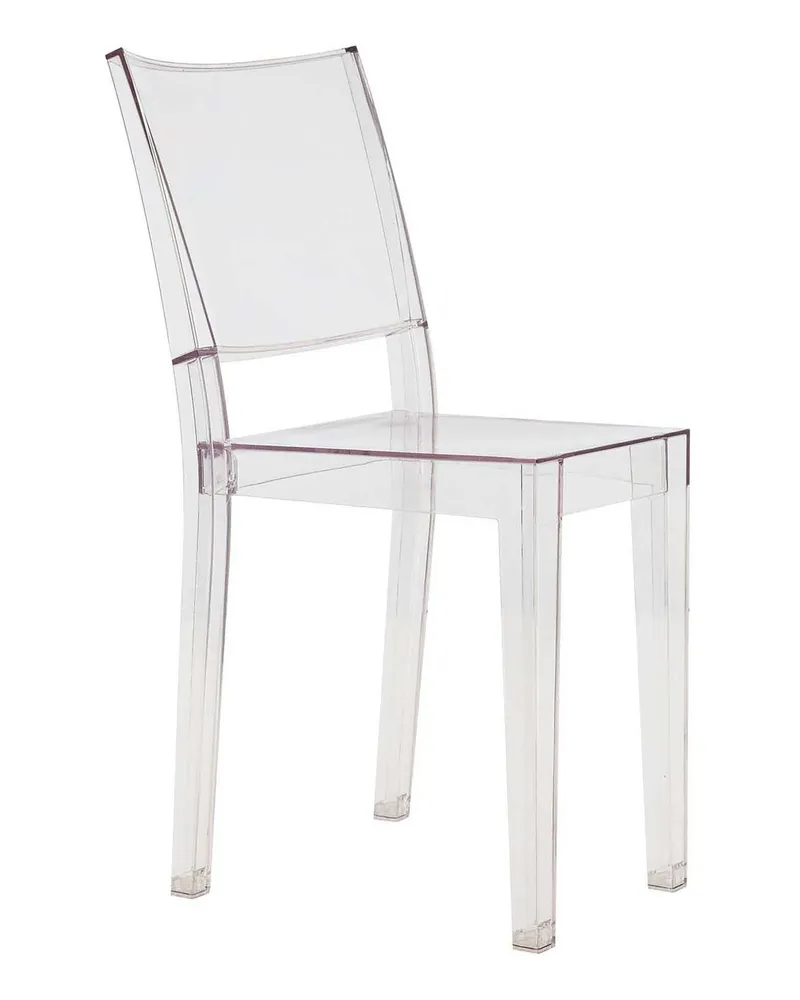 Kartell Stapelbarer Stuhl Ghost - Transparent - Polykarbonat - Designer Philippe Starck 