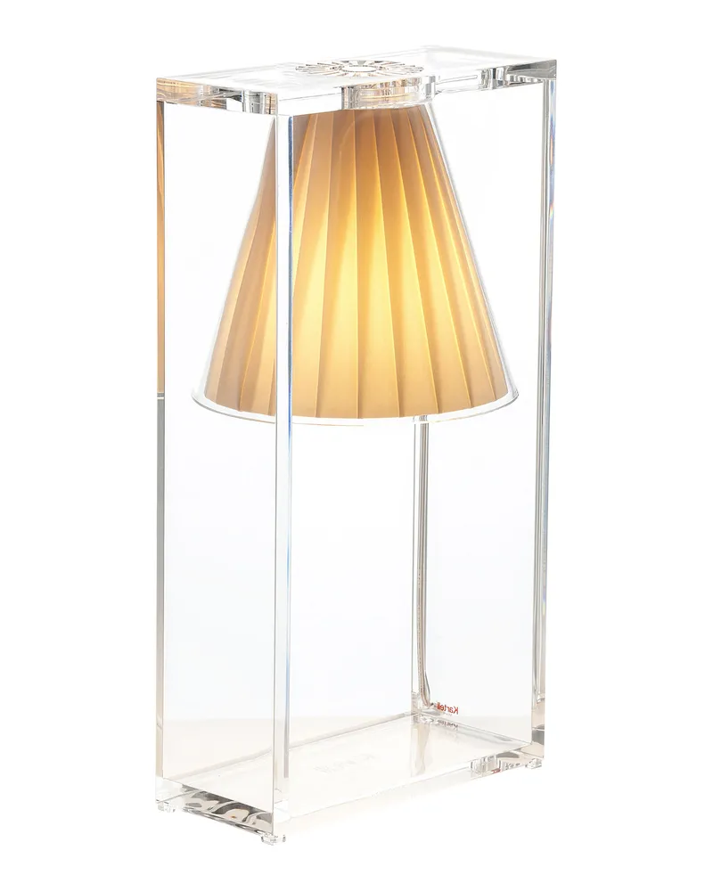 Kartell Tischleuchte Light-Air - Beige - Thermoplastisches Polykarbonat - Designer Eugeni Quitllet 