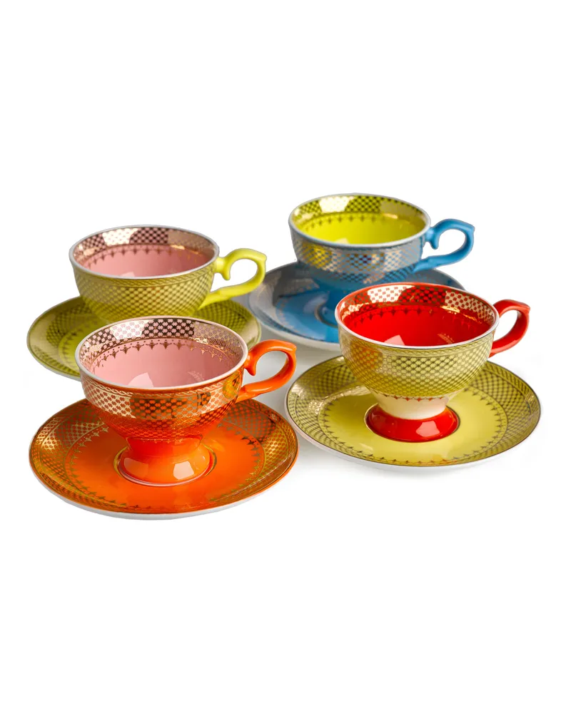 POLSPOTTEN Espressotasse Grand - Bunt - emailliertes Porzellan - Designer MODO architettura + design 
